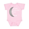 thumbnail image 1 of Inktastic I Love You to the Moon & Back. Boys or Girls Baby Bodysuit, 1 of 5