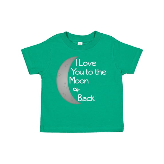 Inktastic I Love You to the Moon & Back. Boys or Girls Toddler T-Shirt