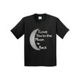 thumbnail image 1 of Inktastic I Love You to the Moon & Back. Youth T-Shirt, 1 of 5