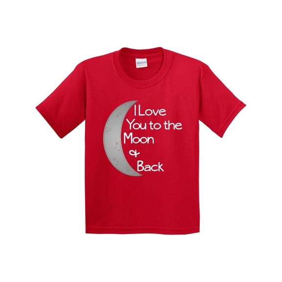 Inktastic I Love You to the Moon & Back. Youth T-Shirt