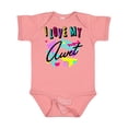 thumbnail image 1 of Inktastic I Love my Aunt- 80s retro style Boys or Girls Baby Bodysuit, 1 of 5