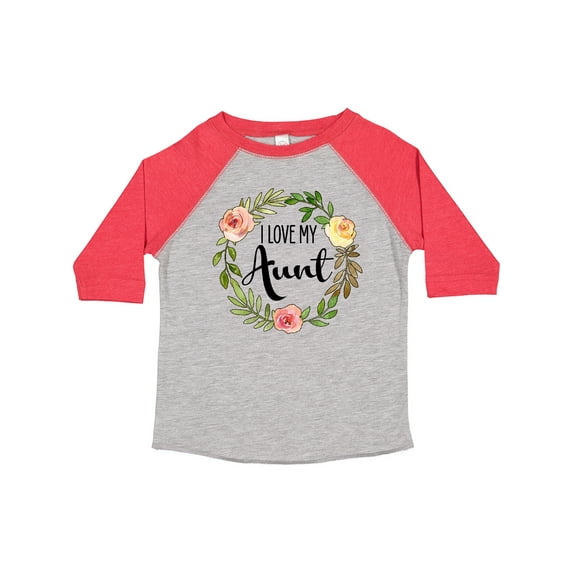 Inktastic I Love my Aunt- flower circle Boys or Girls Toddler T-Shirt