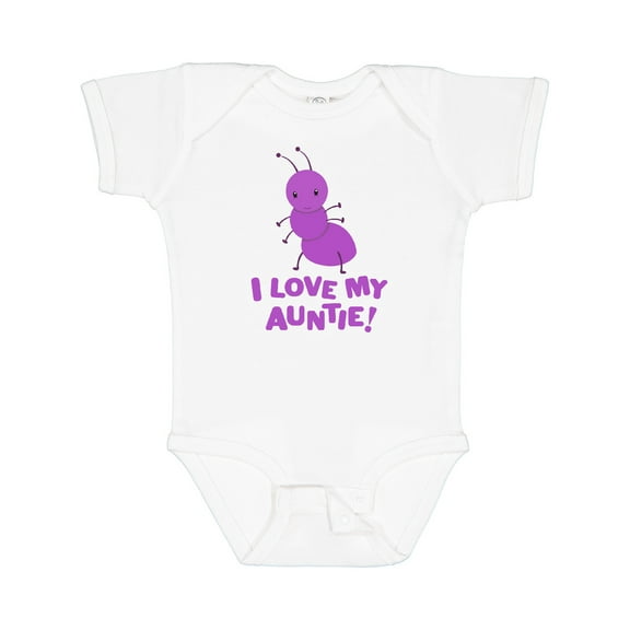 Inktastic I Love my Auntie Boys or Girls Baby Bodysuit