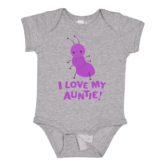 Inktastic I Love my Auntie Boys or Girls Baby Bodysuit