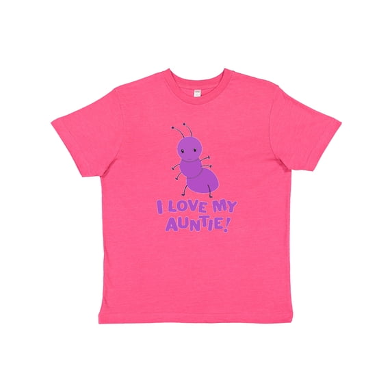 Inktastic I Love my Auntie Youth T-Shirt