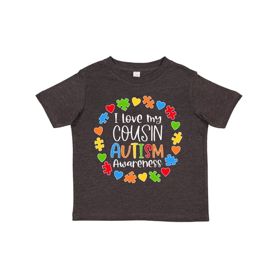 Inktastic I Love my Cousin Autism Awareness Boys or Girls Toddler T-Shirt