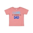 thumbnail image 1 of Inktastic I Love my Dad Fathers Day Boys or Girls Baby T-Shirt, 1 of 5