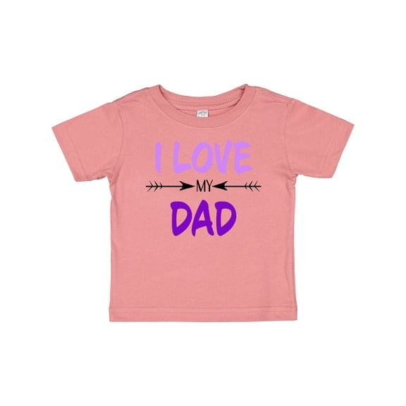 Inktastic I Love my Dad Fathers Day Boys or Girls Baby T-Shirt