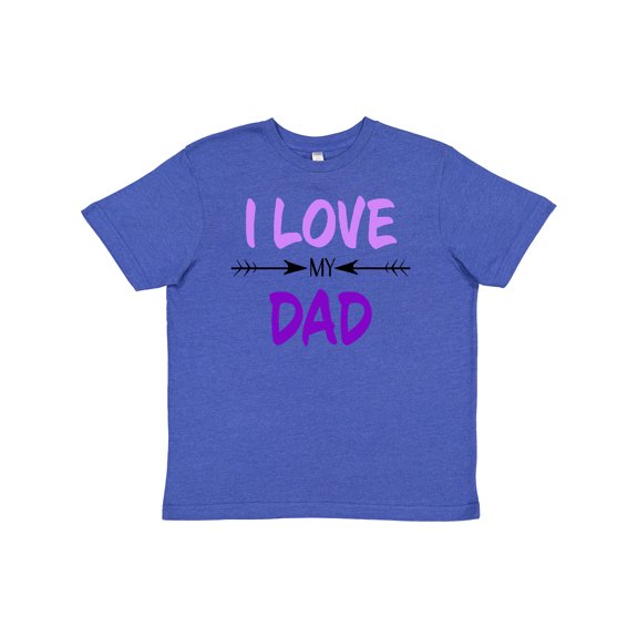 Inktastic I Love my Dad Fathers Day Youth T-Shirt
