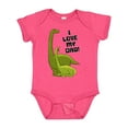 thumbnail image 1 of Inktastic I Love my Dad with Baby and Daddy Brontosauruses Boys or Girls Baby Bodysuit, 1 of 5