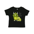 thumbnail image 1 of Inktastic I Love my Dad with Baby and Daddy Triceratops Boys or Girls Baby T-Shirt, 1 of 5