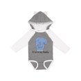 thumbnail image 1 of Inktastic I Love my Daddy Elephant Blue Boys Long Sleeve Baby Bodysuit, 1 of 5