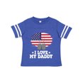 thumbnail image 1 of Inktastic I Love my Daddy Military Son Daughter Boys or Girls Toddler T-Shirt, 1 of 5