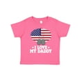 thumbnail image 1 of Inktastic I Love my Daddy Military Son Daughter Boys or Girls Toddler T-Shirt, 1 of 5