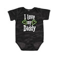 thumbnail image 1 of Inktastic I Love my Daddy- hearts Boys or Girls Baby Bodysuit, 1 of 5