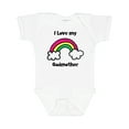 thumbnail image 1 of Inktastic I Love my Godmother Boys or Girls Baby Bodysuit, 1 of 5
