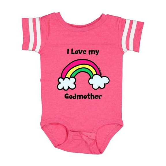 Inktastic I Love my Godmother Boys or Girls Baby Bodysuit