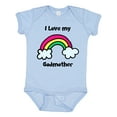 thumbnail image 1 of Inktastic I Love my Godmother Boys or Girls Baby Bodysuit, 1 of 5