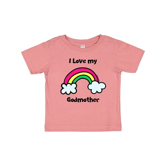 Inktastic I Love my Godmother Boys or Girls Baby T-Shirt