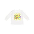 thumbnail image 1 of Inktastic I Love my Gramma- sun and rainbow letters Boys or Girls Long Sleeve Toddler T-Shirt, 1 of 5