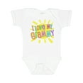 thumbnail image 1 of Inktastic I Love My Grammy Sun and Rainbow Letters Boys or Girls Baby Bodysuit, 1 of 5