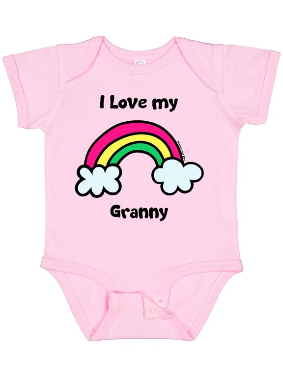 I Love my Granny Boys or Girls Baby Bodysuit