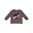 thumbnail image 1 of Inktastic I Love my Great Aunt-Breast Cancer Awareness Boys or Girls Long Sleeve Toddler T-Shirt, 1 of 5