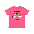 thumbnail image 1 of Inktastic I Love my Mom Youth T-Shirt, 1 of 5