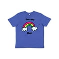 thumbnail image 1 of Inktastic I Love my Mom Youth T-Shirt, 1 of 5