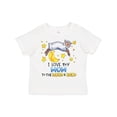 thumbnail image 1 of Inktastic I Love my Mom to the Moon and Back Cute Sheep Boys or Girls Toddler T-Shirt, 1 of 5