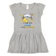 thumbnail image 1 of Inktastic I Love my Mom to the Moon and Back Cute Sheep Girls Toddler Dress, 1 of 5