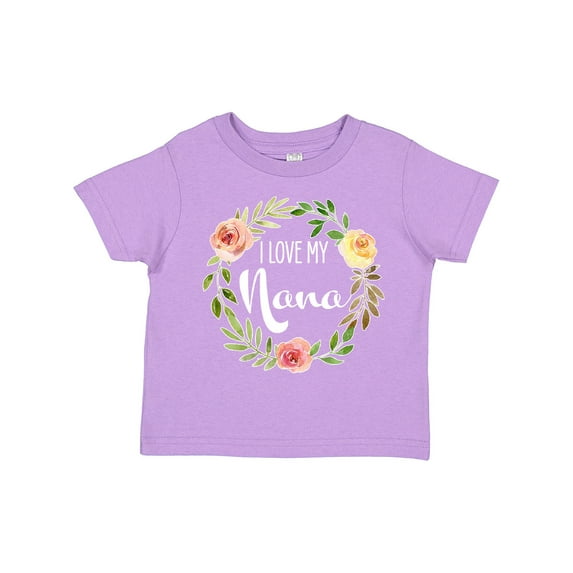 Inktastic I Love my Nana- flower circle Boys or Girls Toddler T-Shirt