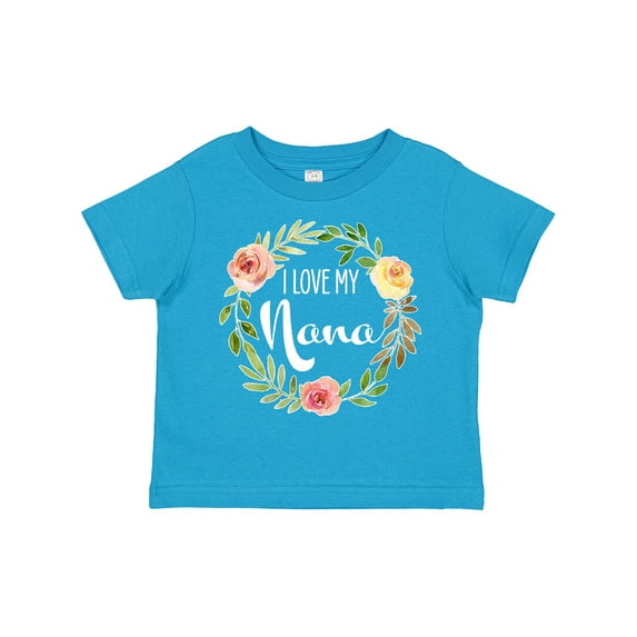 Inktastic I Love my Nana- flower circle Boys or Girls Toddler T-Shirt