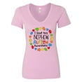 thumbnail image 1 of Inktastic I Love My Nephew Autism Awareness Women's V-Neck T-Shirt, 1 of 5