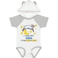 thumbnail image 1 of Inktastic I Love my Papa to the Moon and Back Cute Sheep Boys or Girls Baby Bodysuit, 1 of 5