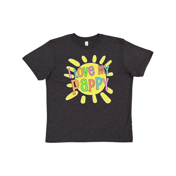 Inktastic I Love my Pappy- sun and rainbow letters Youth T-Shirt