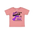 thumbnail image 1 of Inktastic I Love my Sister with Epilepsy Hope, Support, Cure Boys or Girls Baby T-Shirt, 1 of 5