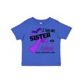 thumbnail image 1 of Inktastic I Love my Sister with Epilepsy Hope, Support, Cure Boys or Girls Toddler T-Shirt, 1 of 5
