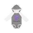 thumbnail image 1 of Inktastic I Love my Tia Elephant Purple Boys or Girls Long Sleeve Baby Bodysuit, 1 of 5