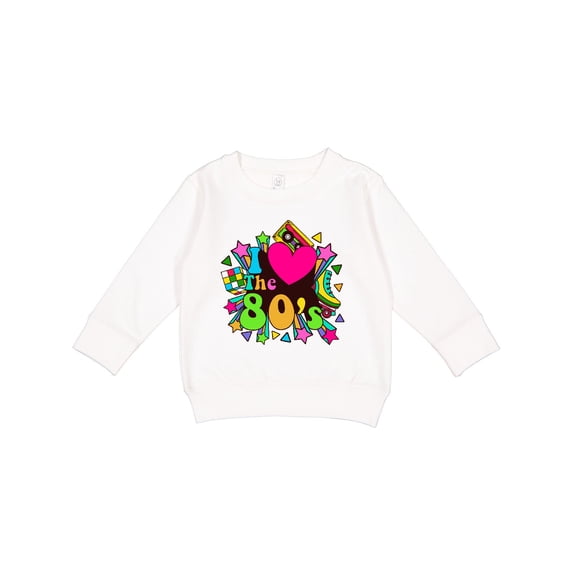 Inktastic I Love the 80's Toddler Sweatshirt