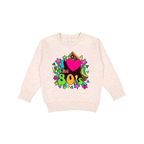 Inktastic I Love the 80's Toddler Sweatshirt