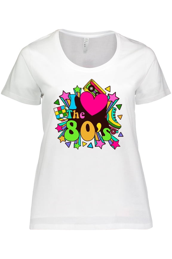 I Love the 80's Women's Plus Size T-Shirt