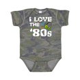thumbnail image 1 of Inktastic I Love the '80s-musical Notes Boys or Girls Baby Bodysuit, 1 of 5