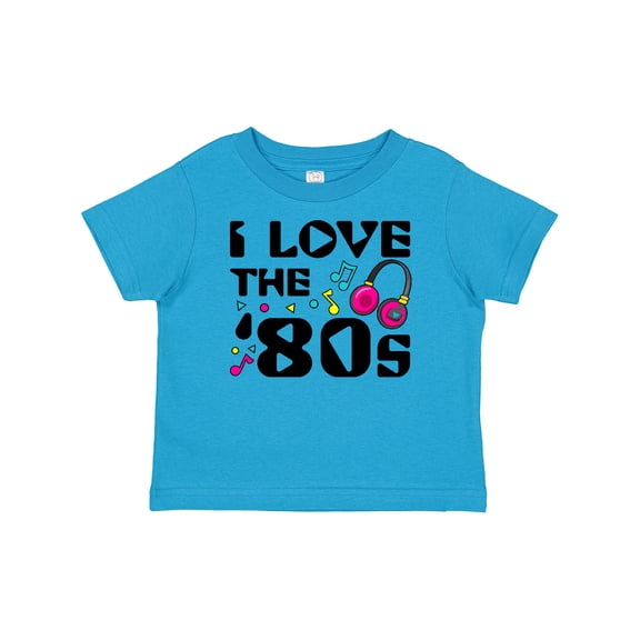 Inktastic I Love the '80s-musical Notes Boys or Girls Baby T-Shirt
