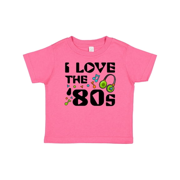 Inktastic I Love the '80s-musical Notes Boys or Girls Baby T-Shirt