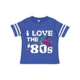 thumbnail image 1 of Inktastic I Love the '80s-musical Notes Boys or Girls Toddler T-Shirt, 1 of 5