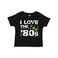 thumbnail image 1 of Inktastic I Love the '80s-musical Notes Boys or Girls Toddler T-Shirt, 1 of 5