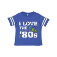 thumbnail image 1 of Inktastic I Love the '80s-musical Notes Boys or Girls Toddler T-Shirt, 1 of 5