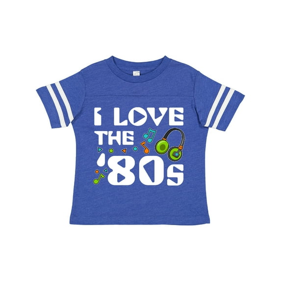 Inktastic I Love the '80s-musical Notes Boys or Girls Toddler T-Shirt