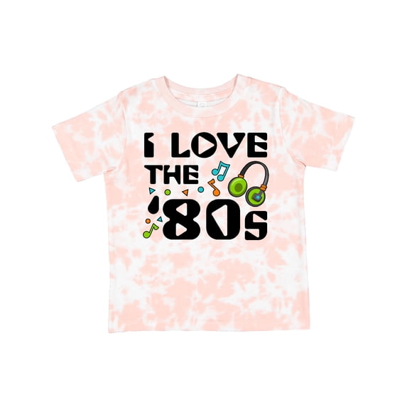 Inktastic I Love the '80s-musical Notes Boys or Girls Toddler T-Shirt